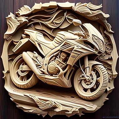 3D модель Suzuki GSR 600 (STL)